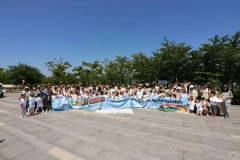 凝聚公益力量，「为爱上色」217米超长墙绘亮相上海浦东